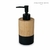 Dispenser de baño bamboo base negra CONCEPTO