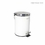 Cesto de baño con pedal WHITE espejo 5lts CONCEPT DECO