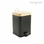 Cesto de baño con pedal BLACK wood 5lts CONCEPT DECO