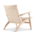 SILLON poltrona CH25 Lounghe chair rattan linea Design® - Home Project