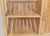 Mesa carrito auxiliar rondante de madera bamboo con tapa marmol granito 105x48x92cm. - tienda online