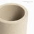 Vaso guarda cepillo de dientes cemento redondo beige CONCEPTO DECO - comprar online