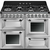 Cocina SMEG® mixta 110cm acero modelo TR4110X-1