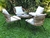 Set Juego de exterior rattan sintetico beige MARBELLA