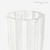 Florero vidrio deluxe redondo 26x12cm CONCEPTO DECO - comprar online