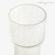 Florero vidrio deluxe redondo 28x14cm CONCEPTO DECO - comprar online