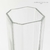 Florero vidrio deluxe cuadrado 28x11x11cm CONCEPTO DECO - comprar online
