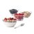 Set x4 Bowls vidrio preparacion - comprar online