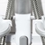 Organizador de ducha 3 niveles con sujetador manguera OXO aluminio en internet