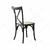 Silla CROSS negra mate - tienda online