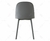 Silla VITA ecocuero gris base polipropileno - Home Project