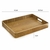 Bandeja ITAIM grande madera de bamboo rectangulares 42x30.5cm - comprar online
