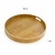 Bandeja IPANEMA grande madera de bamboo redonda 40cm. - comprar online