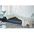 Sofa Bed Napa Eco Cuero Negro Con Apoyabrazos en internet