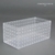 Organizador acrilico transparente multiuso 28x14x12cm