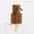 Dispenser de baño alto vidrio madera - comprar online