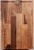 Tabla de corte Ranurada antideslizante madera nativa 39 x 59 Esp. 3cm