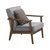 Sillon Connor 1 Cuerpo - Sesame Walnut