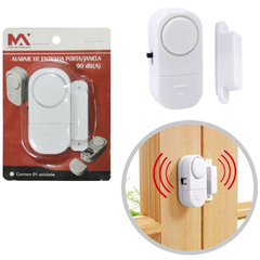 ALARME SONORO PARA PORTAS E JANELAS A BATERIA MAXMIDIA MAX-25241-7