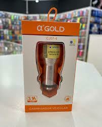 CARREGADOR VEICULAR COM 2 SAIDAS USB 3.1A GOLD CJ07-4 - comprar online