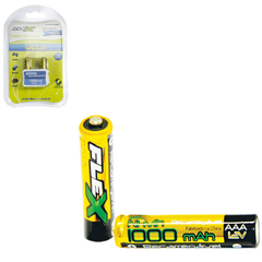 PILHA AAA RECARREGAVEL 1,2V 1000 MAH COM 2 UNIDADES FLEX FX-AAA10LB2