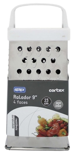 RALADOR INOX 4 FACES PS 9'' - CORTEX