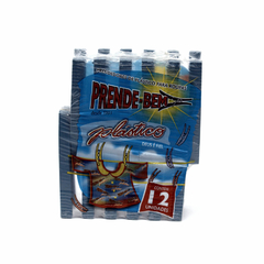 PRENDEDOR DE ROUPA DE PLASTICO COLORS COM 12 UNIDADES 8X0,8CM PRENDE-BEM