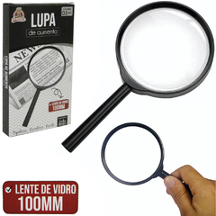 LUPA COM LENTE DE VIDRO 100MM BONS CHEFF UP6062 - comprar online