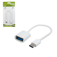 CABO ADAPTADOR OTG USB 3.0 FEMEA PARA TIPO C X-CELL 20CM NA CARTELA XC-ADP-09 X-CELL