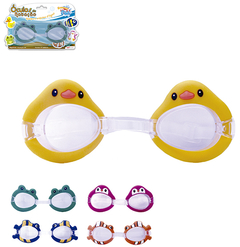 OCULOS DE NATACAO INFANTIL BICHINHOS SORTIDOS SUMMER FUN NA CARTELA WX5508 WELLMIX