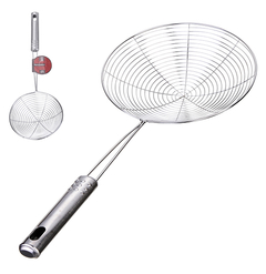 ESCUMADEIRA DE INOX PARA FRITURAS 14CM DE  Ø WELLMIX WX4654