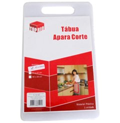 TABUA DE CORTE DE PLASTICO BRANCO 33X20CM TOP RIO TRC4541 / ORIGINAL LINE SL0241 - comprar online