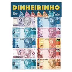 DINHEIRINHO DE PAPEL COM 50 NOTAS 10,5X4,3CM 007 PMBI