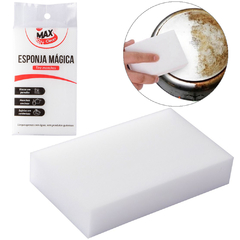 ESPONJA / BUCHA MAGICA DE ESPUMA PARA MANCHAS DIFICEIS 10X6X2CM CLINK CK5727 / COSY DT5129