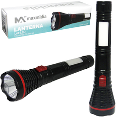 LANTERNA DE PLASTICO COM 1 LED A PILHA MAXMIDIA MAX-29913-56