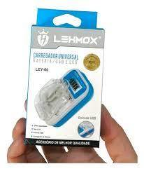 CARREGADOR UNIVERSAL PARA CELULAR COM VISOR LCD ORIGINAL CZK-USB-01 / LEHMOX LEY-60