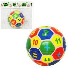 BOLINHA MACIA FISIO NUMEROS 6,3CM DE Ø MOHNISH TK-AB3247 - comprar online