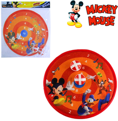 TIRO AO ALVO COM 2 BOLINHAS MICKEY DISNEY ETILUX DY-434