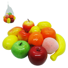 FRUTA DECORATIVA DE ISOPOR SORTIDAS COM 12 PECAS NA REDE BA52925 TOP 20