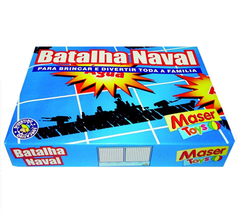 JOGO BATALHA NAVAL MASER TOYS COM 10 CARTELAS AFABRINQ 416
