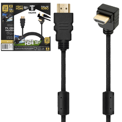 CABO HDMI X HDMI 90º 1080P 3D / 4K 2M MILENIO BRASIL MB71144/MB81144/MB51144 - comprar online