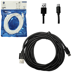 CABO PARA CELULAR USB X TIPO C EXOCELL 3M JMD IMPORTS EXC-2022TC - comprar online