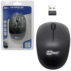 MOUSE OPTICO SEM FIO COM RECEPTOR USB COLORS MBTECH GB54156/GB54156 / MB74118/MB54118 - comprar online