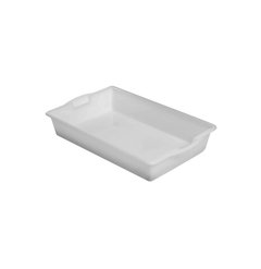 CAIXA DE PLASTICO RETANGULAR LEITOSA MULTIUSO 7L 44X28X7CM JAGUAR 1637