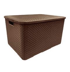 CAIXA ORGANIZADORA RATTAN 20 LT ARQPLAST - comprar online