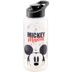 GARRAFA SQUEEZE DE PLASTICO PET BODY MICKEY / BODY MINNIE COM TAMPA E ALCA 1L 470450 / 470451 - comprar online