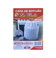 CAPA PARA BOTIJAO DE RENDA 110X50CM - LA BELLE / PLASTLEO