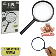 LUPA COM LENTE DE VIDRO 90MM BONS CHEFF UP6061 - comprar online