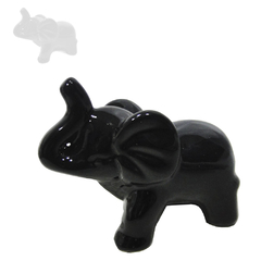 ENFEITE ELEFANTE DE PORCELANA 11X9X5CM INTERPONTE HD52902