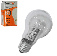 LAMPADA BULBO C CLASS HALOGENA CLARA A55 42W 220V BESTFERT BFH1374